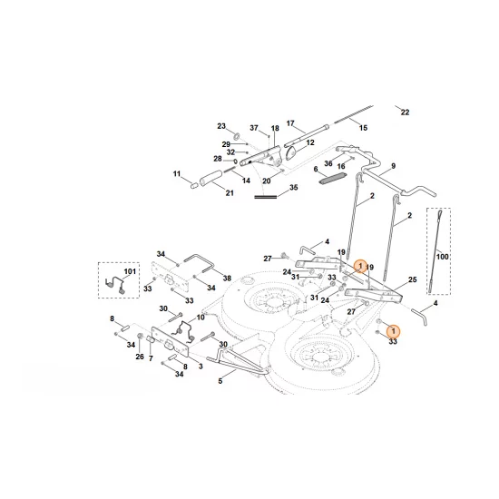 STIHL  Nakrętka 6170 703 2000